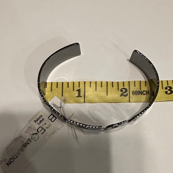 BCBGeneration Gun Metal Cuff Bracelet - Picture 3 of 4